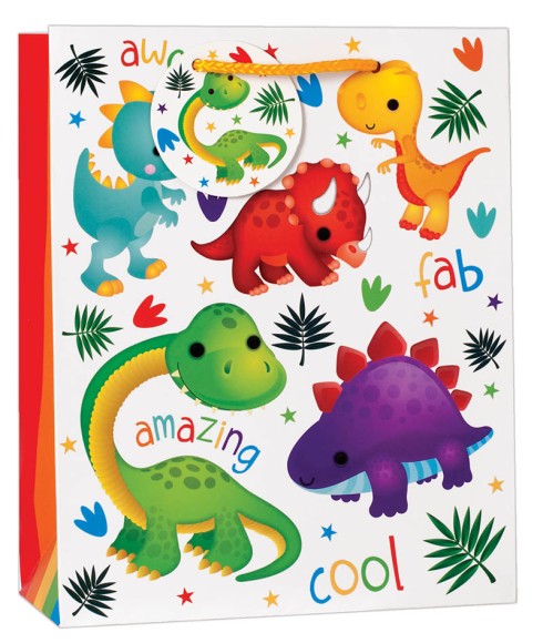Gift Bag (Large): Awesome Baby Dino