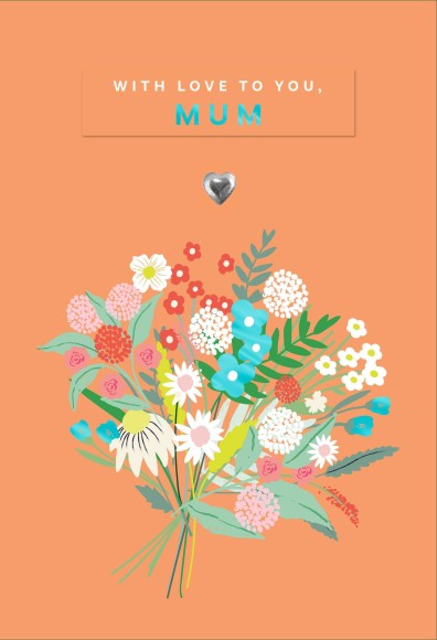 Birthday Mum Bouquet Heart