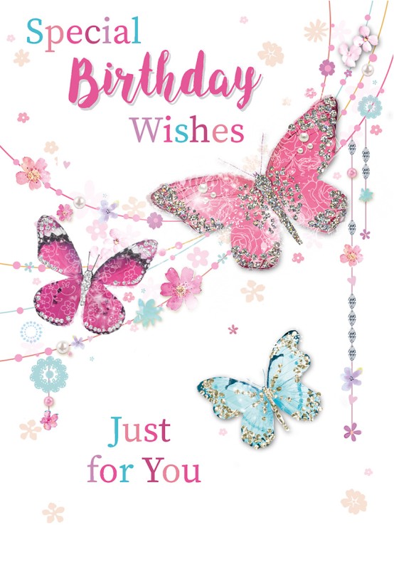 Special Birthday Wishes Butterflies