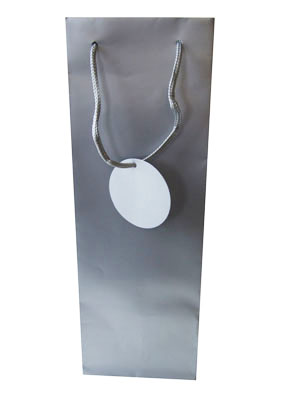 Gift Bag (Bottle): Silver