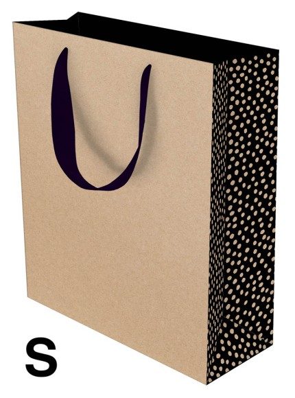 Gift Bag (Small): Kraft Dotty