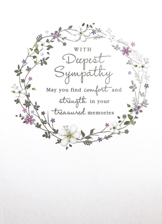 Sympathy Silver Wreath