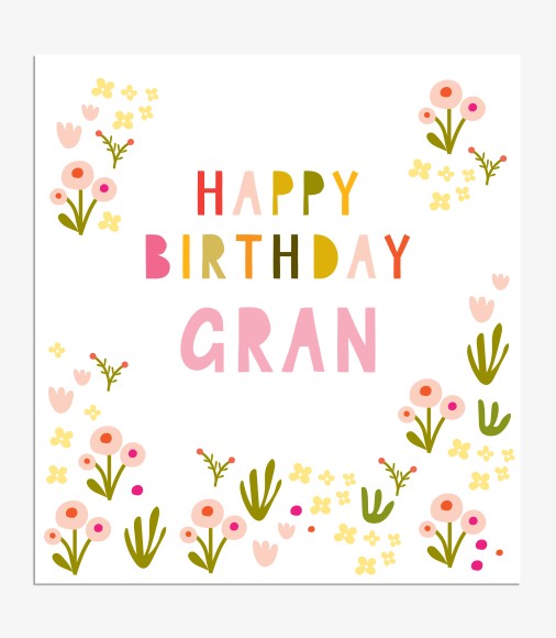 Happy Birthday Gran