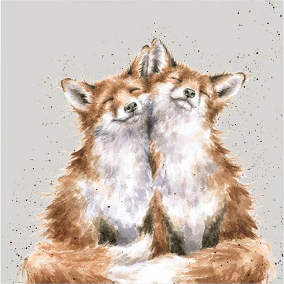 Napkin (Lunch): Foxes