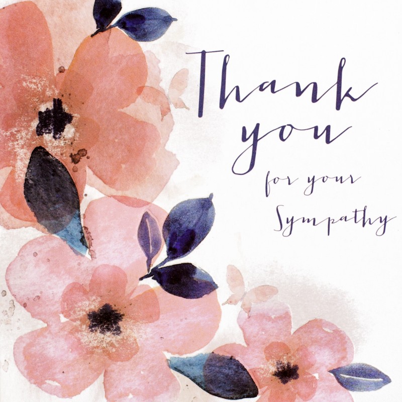 Notecard Pack 6: Thank You Sympathy