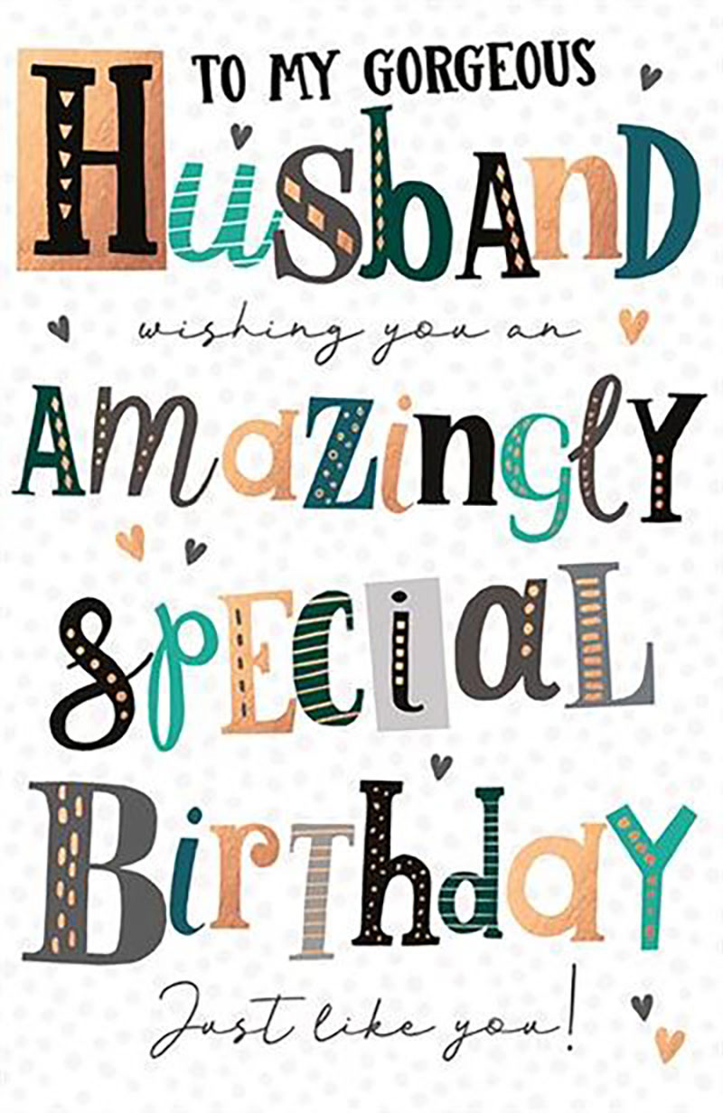 Birthday Husband Special
