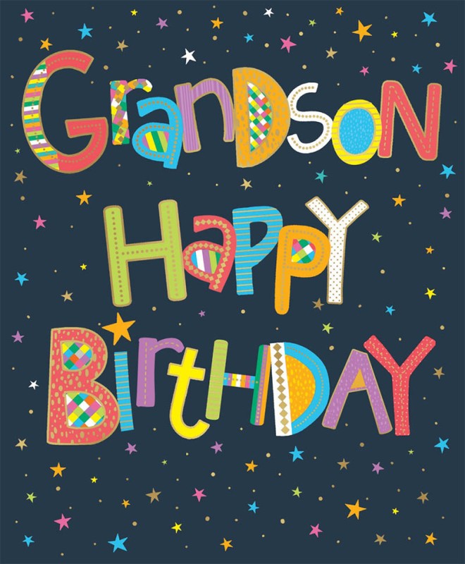 Happy Birthday Grandson Text