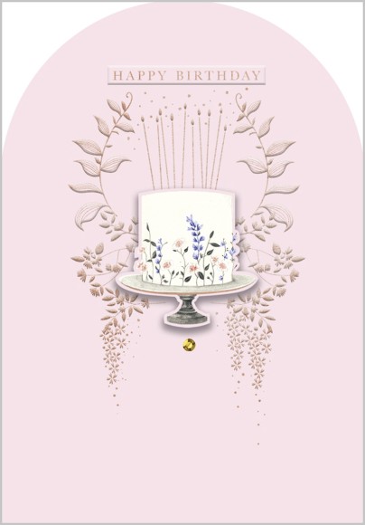 Rococo Blush: Bd Cake