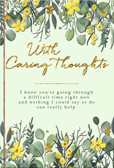 From Heart: Caring Thoughts