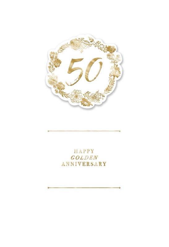 Hallmark: 50 Happy Goldn Anniv