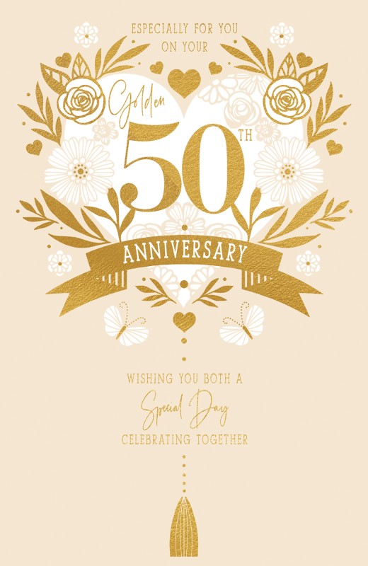 Coralie: Golden Wedding Anniv