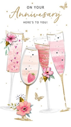 Champagne: Your Anniv Glasses