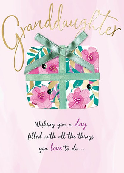 Just To Say: Granddau Gift