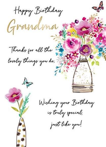 Just To Say: Grandma