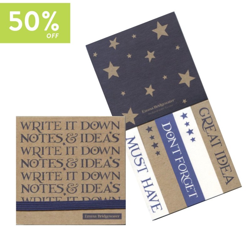 Emma Bridgewater Blue Skies Sticky Notes