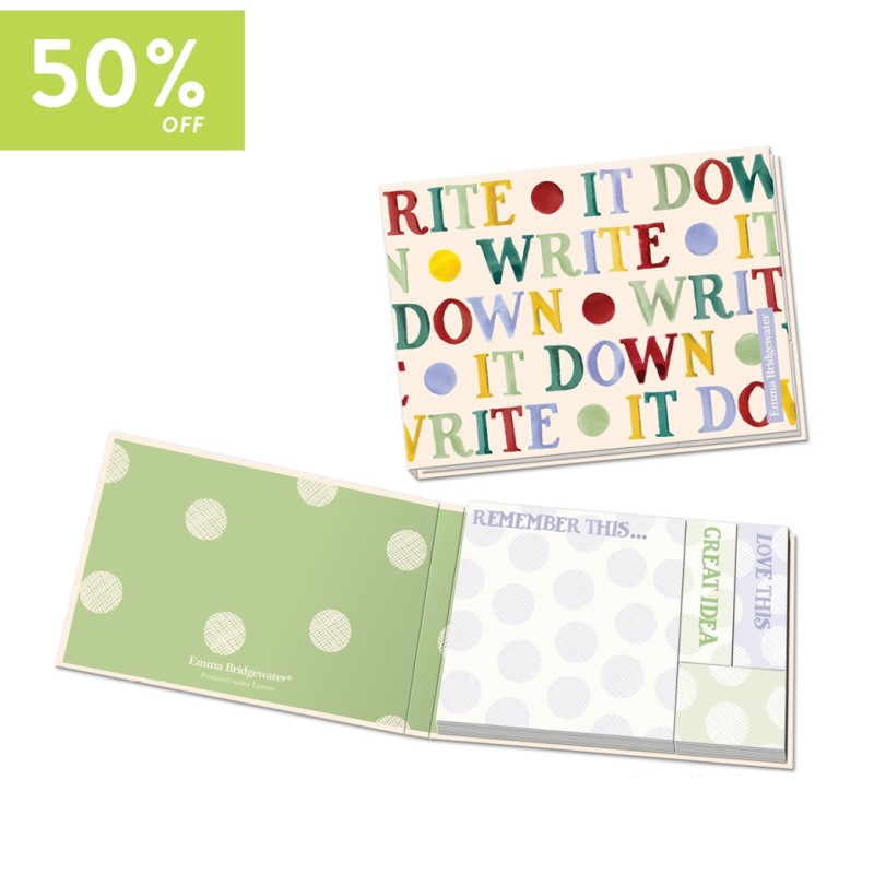 Emma Bridgewater Polka Dots Sticky Notes