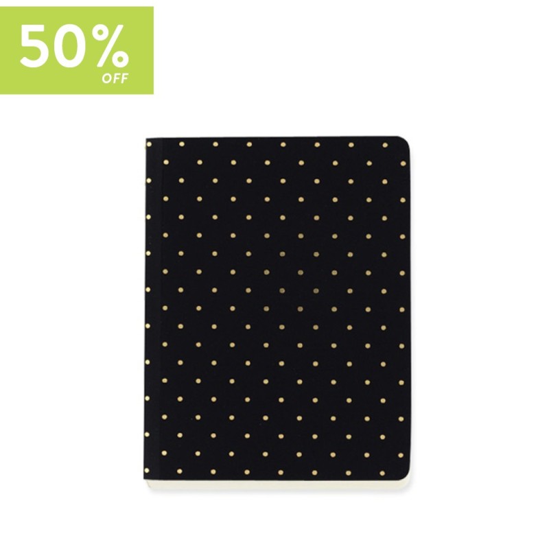 Shimmer Black A6 Notebook