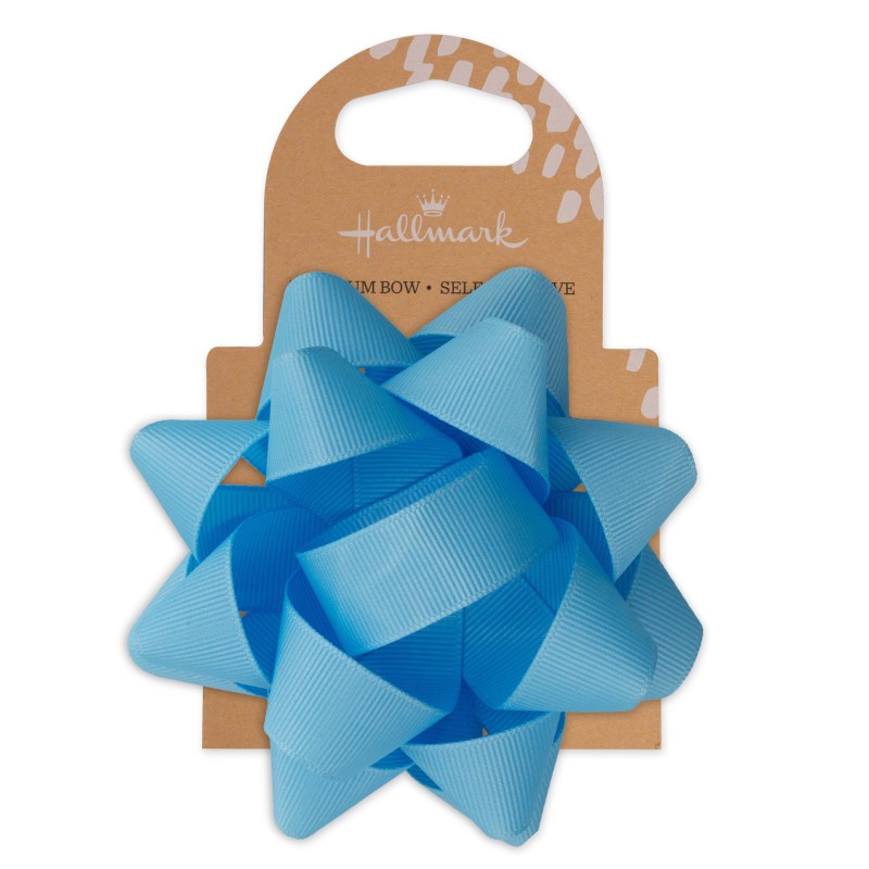 Fabric Bow: Blue Mist