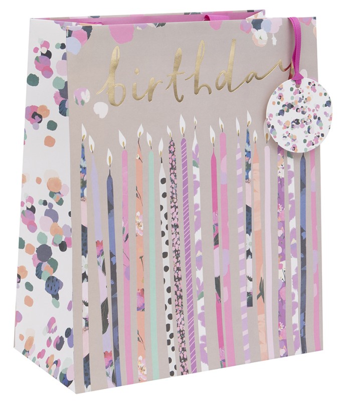 Gift Bag (Large): Birthday Candles