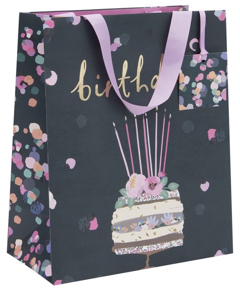 Gift Bag (Large): Birthday Cake