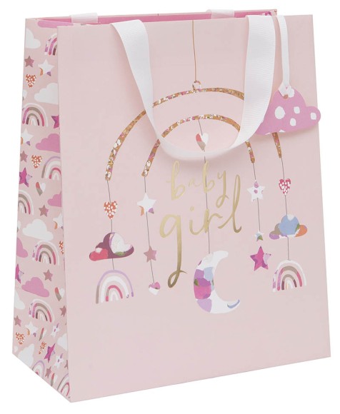 Gift Bag (Large): Baby Girl Mobile