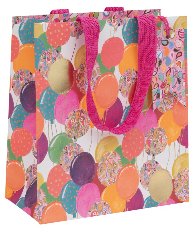 Gift Bag (Medium): Balloons Pink