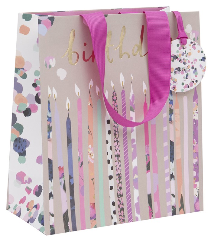 Gift Bag (Medium): Birthday Candles