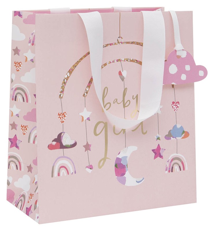 Gift Bag (Medium): Baby Girl Mobile