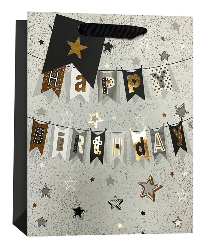 Gift Bag (Medium): Happy Birthday