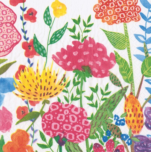 Napkin (Lunch): Cottage Floral