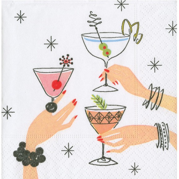 Napkin (Cocktail): Aperitivo