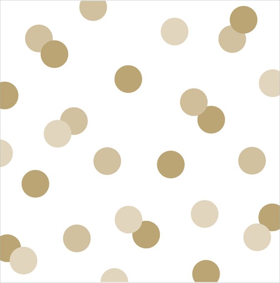 Napkin (Lunch): Dots Gold