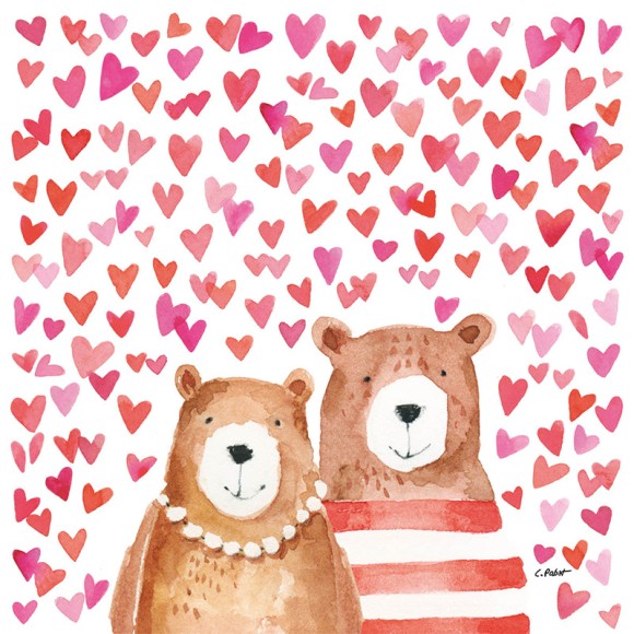 Napkin (Lunch): Love Bears