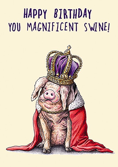 Bewilderbeest Magnificent Swine