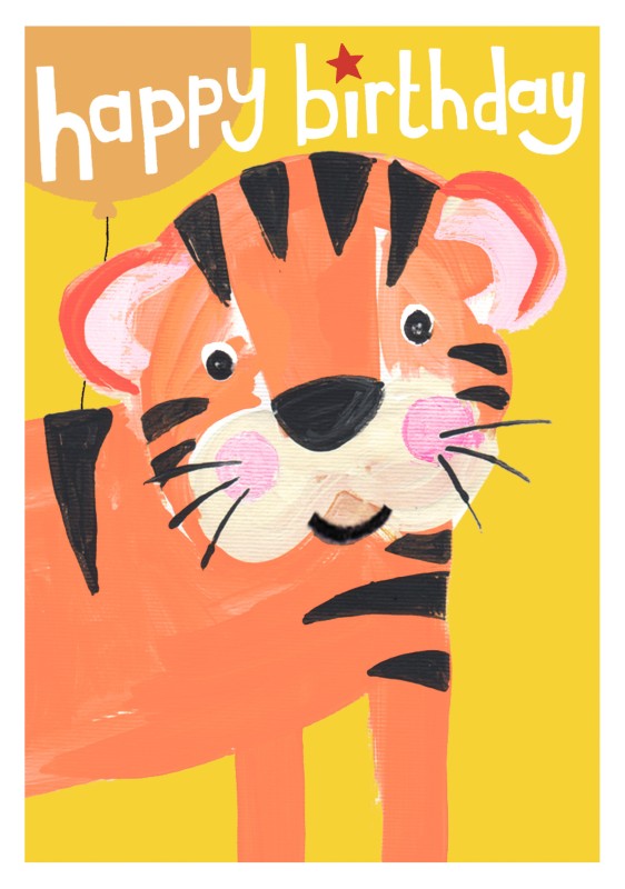 Jamboree Birthday Tiger