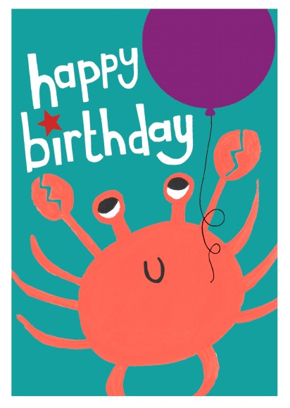 Jamboree Birthday Crab