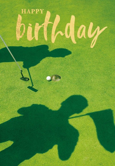 Graphite Birthday Golf