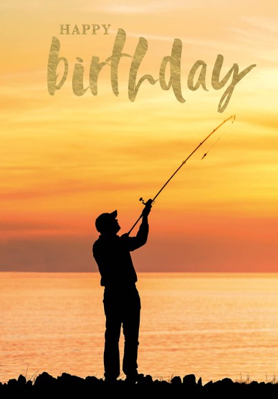 Graphite Birthday Fishing