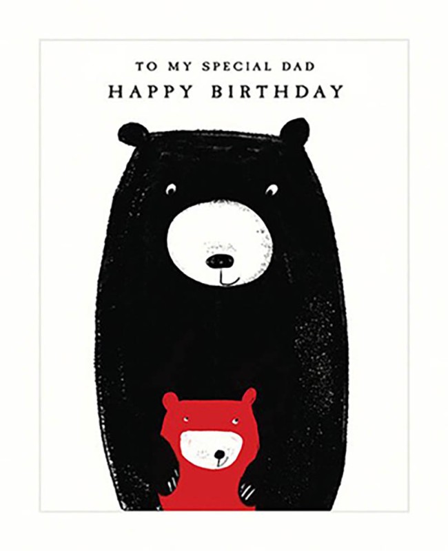 Bear Special Dad Bday