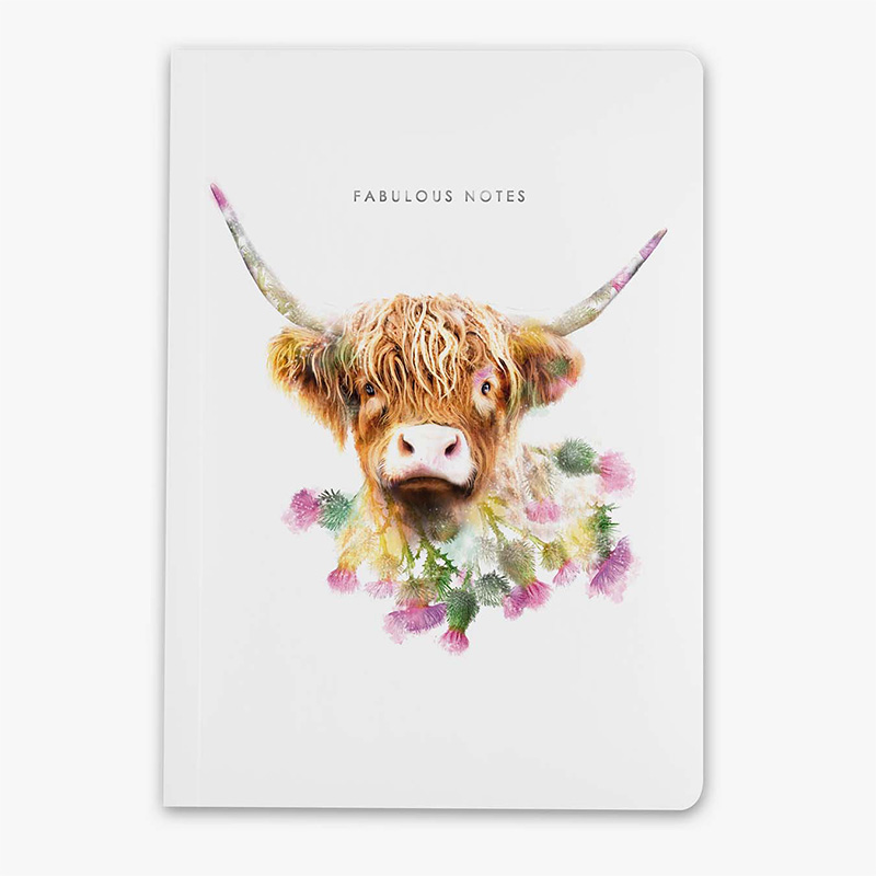 Wildlife Botanicals Notebook Bull