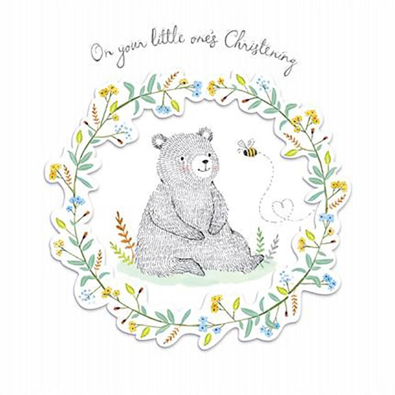 Little Ones Christening Bear