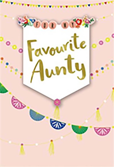 Aunt Birthday Bunting