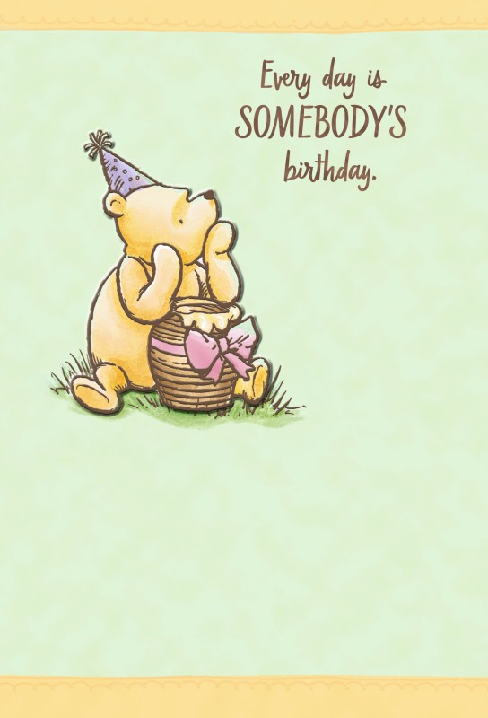 Disney Birthday Boy Winnie Pooh