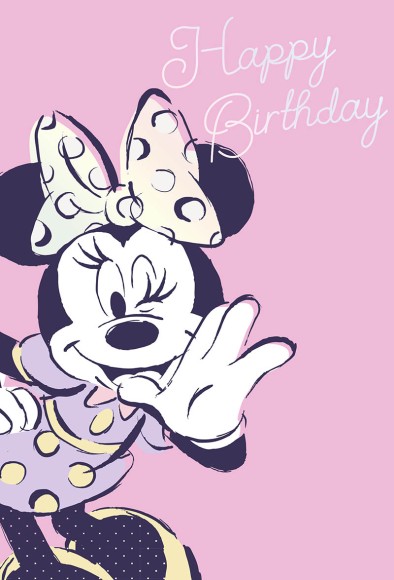 Minnie Mouse Happy Birthday