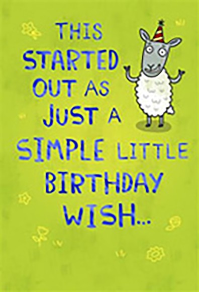 Simple Little Birthday Wish