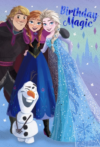 Disney Birthday Girl Frozen Mag