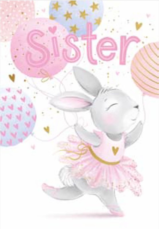 Sis Juv Bunny Tutu Balloons