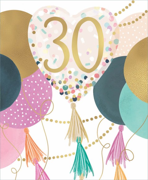 L Tiler Age30F Party Balloons