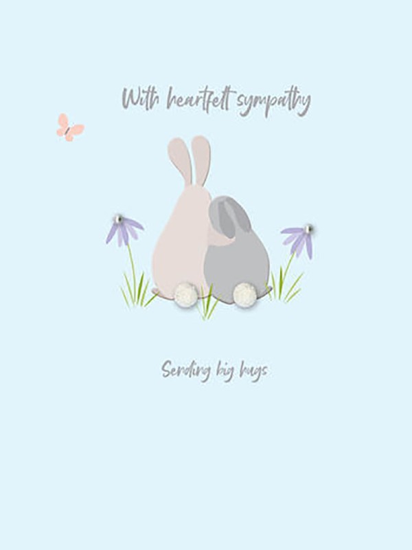 Just To Say Sympathy Bunnies