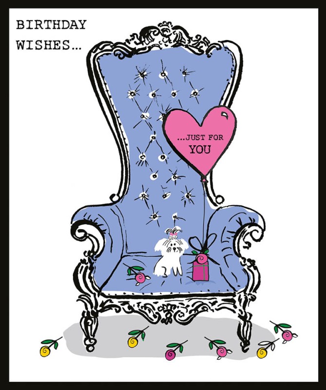 Doodle Birthday Wish Giant Chair